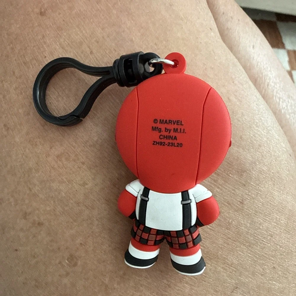 Marvel Deadpool Figural Bag Clip Series 6 Nerd Figure NWOT